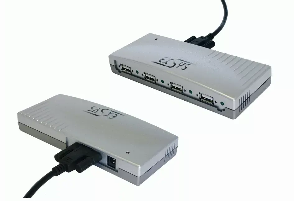 EXSYS External 4-Port USB 2.0 Hub Photo 2