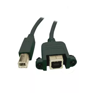 USB кабель USB 2.0 B Alcasa 2511-05EB 0.5м черный