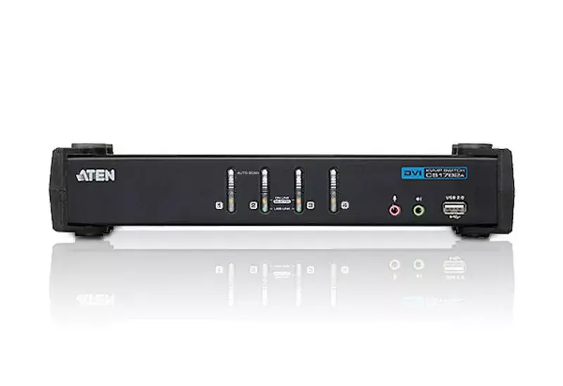 KVM переключатель ATEN 4-Port USB DVI KVM Switch Photo 3