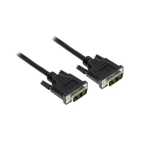 DVI Cable Alcasa DVI-D 18+1 M 1.8m Black
