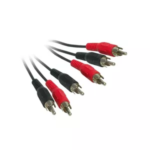Component video cable 3 x RCA Alcasa AVB-02 2m