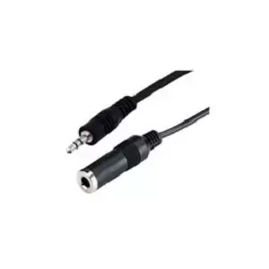 Аудиокабель Alcasa 6.3mm - 3.5mm 0.2m F/M черный
