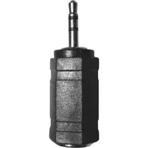 Stereo headset adapter LOGILINK GA1103 — 3.5 mm stereo mini jack (female) to stereo micro plug (male), black