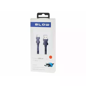 USB 3.0 to USB 3.0 Type-C cable BLOW 66-121# — 0.50 m, black