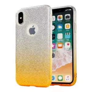 Задняя крышка GreenGo для iPhone XR — Bling Gold защитный чехол