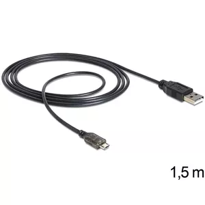USB Cable DeLOCK USB 2.0-A - USB micro-B 1.5m