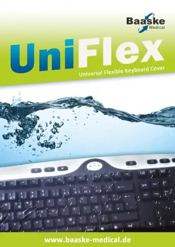 Baaske Uni Flex Tastatūras aizsargplēve caurspīdīgs