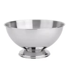 Ice bucket Leopold Brugerolle LV00459 — silver, top Ø 35 cm, height 187 mm, weight 835 g