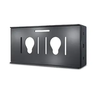 APC AR8652 Spacer Bracket for 4 Post Racks 6" Wide Black Qty 2
