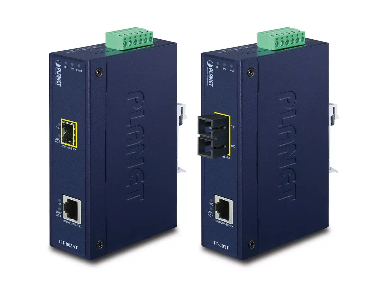 Tīkla mediju konvertors PLANET IFT-805AT Photo 2