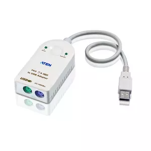 Cable ATEN UC100KMA PS/2 0.3m 2x 6-p Mini-DIN USB A White