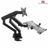 Dual Desk Mount MACLEAN MC-813 for Monitor and Laptop Photo 3