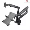 Dual Desk Mount MACLEAN MC-813 for Monitor and Laptop Photo 4