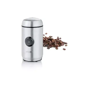 Blade grinder SEVERIN KM 3879 — blade coffee grinder, 150 W, 50 g capacity, stainless steel blades, black