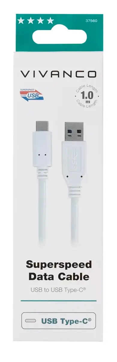 USB кабель Vivanco SuperSpeed USB 3.2 Gen 1 Photo 2