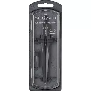 Bow compass Faber-Castell 174530 — black, max diameter 34 cm, 1 pc