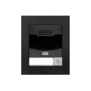 EntryCom IP Solo Flush Black 2N