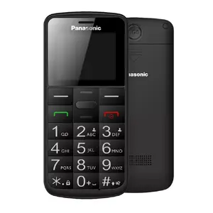 Кнопочный телефон Panasonic KX-TU110 — Dual SIM, 1,77" (4,5 см) экран, 128×160, 2G, чёрный