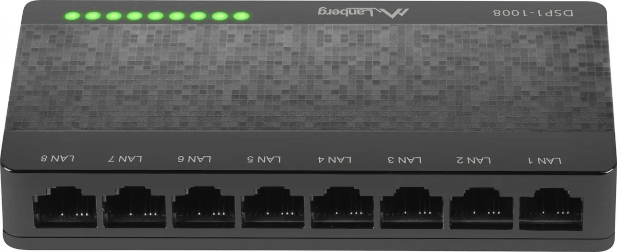 Unmanaged Switch LANBERG DSP1-1008 — 8× Gigabit Photo 9