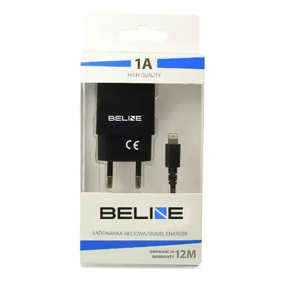 Beline ceļojumu lādētājs 1x USB + Lightning 1A Photo 2