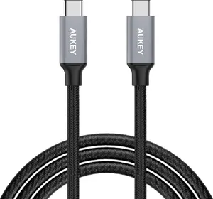 USB-C to USB-C Cable Aukey CB-CD6 2 m — Ultrafast braided quick charge