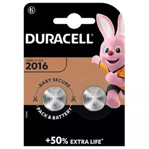 Duracell 2016 Vienreizējas lietošanas baterija CR2016 Litijs