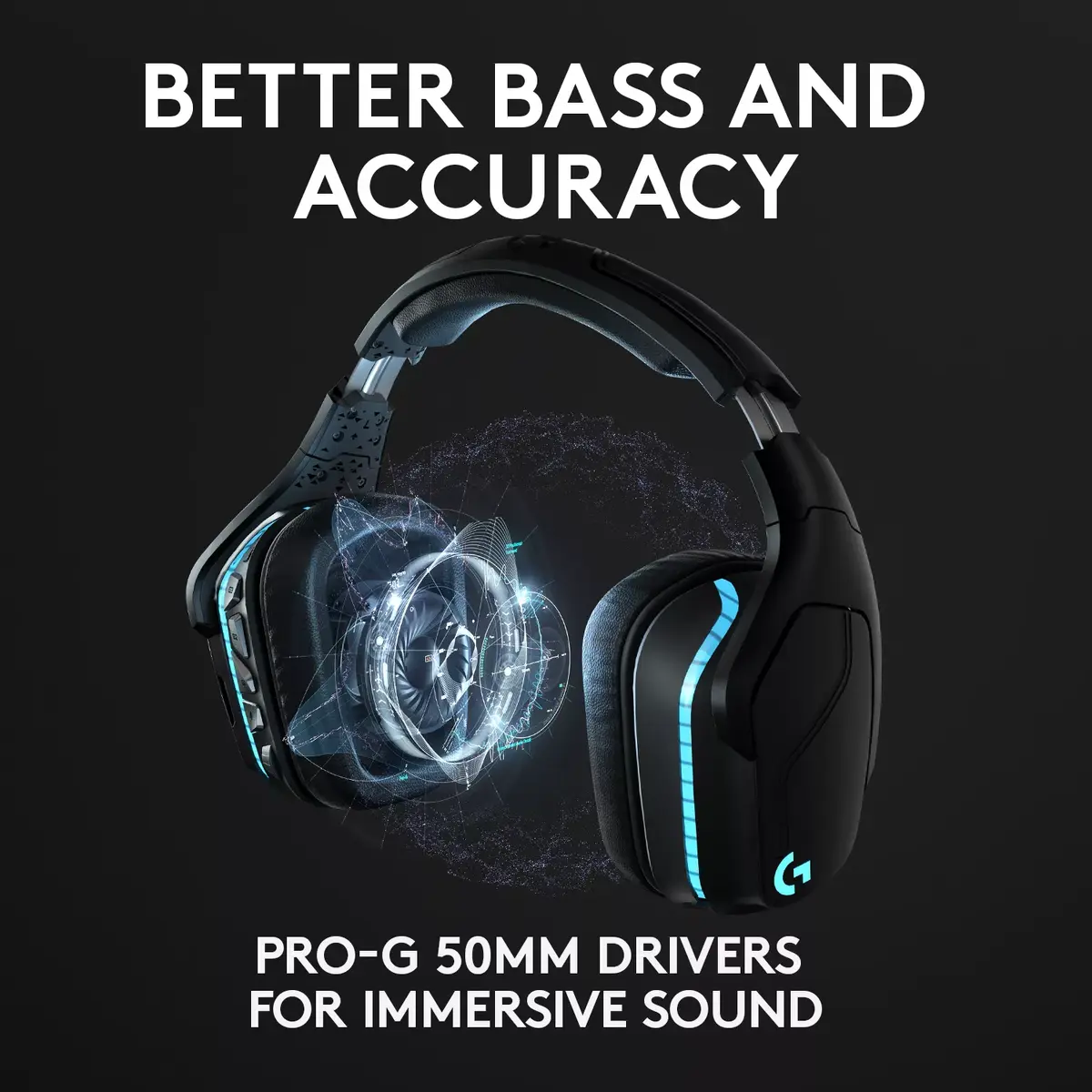 Austiņas Logitech G G935 Photo 11