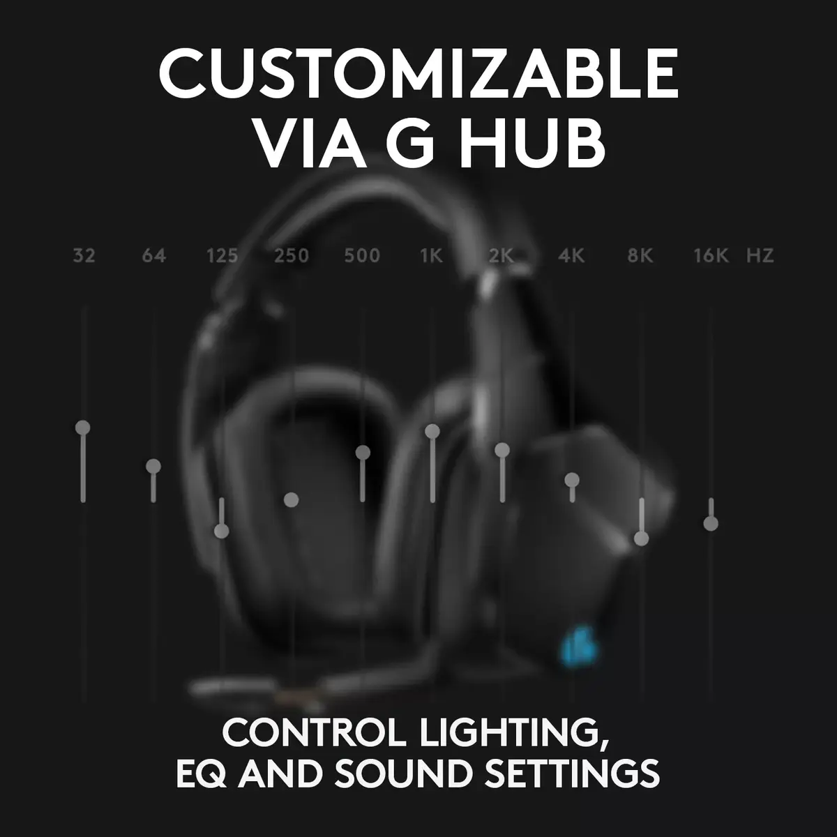 Austiņas Logitech G G935 Photo 13