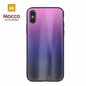 Protective back case Mocco Aurora for Apple iPhone 6 Plus / 6S Plus — Pink/Black