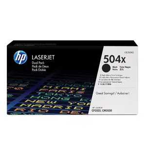 Картридж тонера HP 504X 10000 страниц Черный