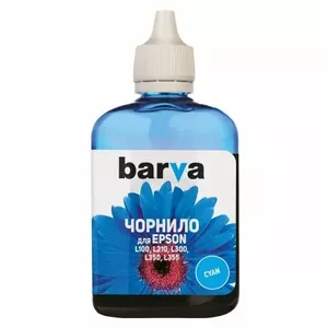 Compatible new Barva  Epson T6642 L100/ L210/ L300/ L350/ L355 Cyan 90 ml.