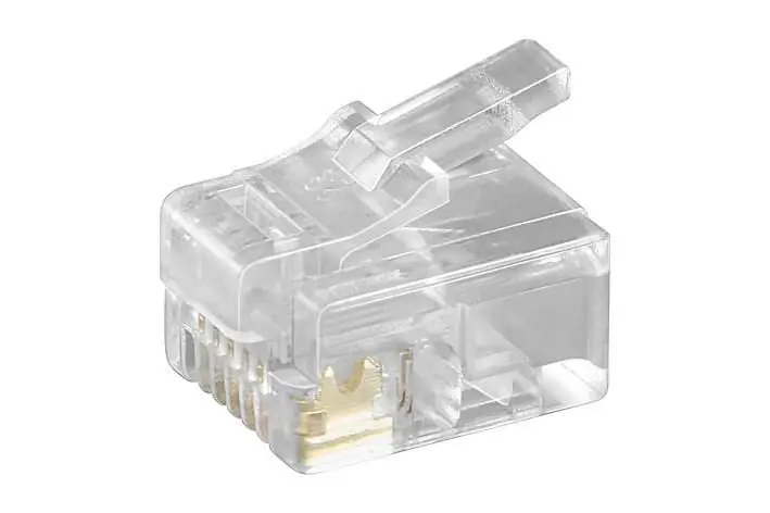 Microconnect KON502-10R vadu savienotājs RJ-12 6P6C
