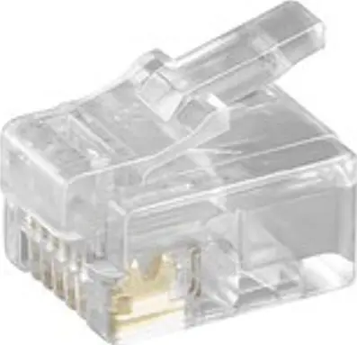 Microconnect KON502-10R RJ-12 6P6C savienotājs Photo 2