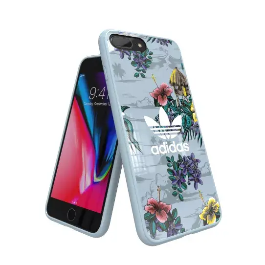 Силиконовый чехол ADIDAS Floral Case для iPhone X/XS Photo 2