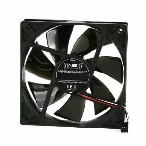 Ventilators Noiseblocker BlackSilentPro PK3 14 cm Melns