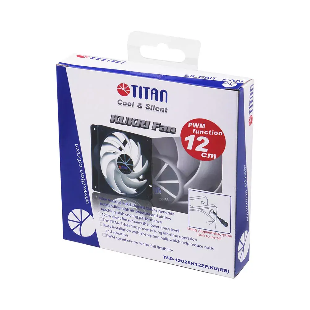 Вентилятор Titan TFD-12025SL12Z/KU Photo 4