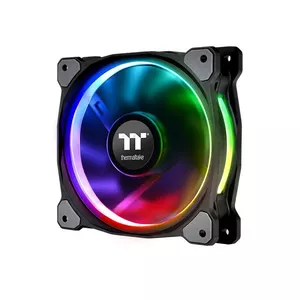 Ventilators Thermaltake CL-F076-PL12SW-A 12 cm Melns
