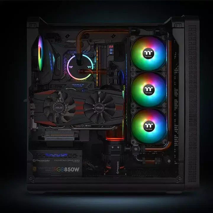 Вентилятор Thermaltake CL-F080-PL14SW-A Photo 11