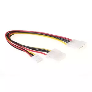 Powersplitter kabelis ACT AK3195 1x 5.25" + 1x 3.5" 0.20 m