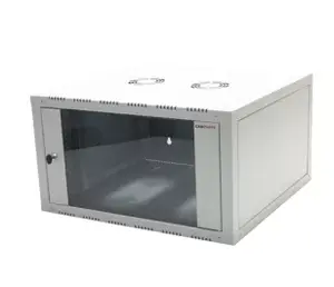 Настенный серверный шкаф LogiLink W09E66G 9U, серый