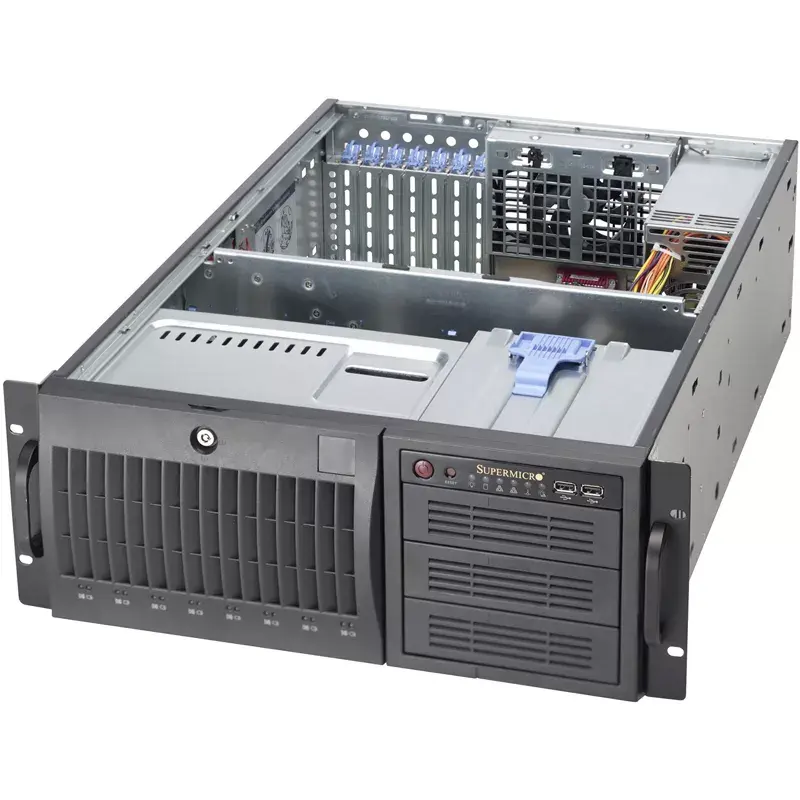 Datora korpuss Supermicro 743AC-668B Photo 3