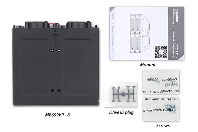 Панель для дисков Icy Dock MB699VP-B Photo 9