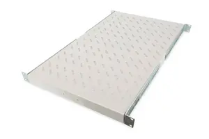 DIGITUS Fixed Installation Shelf for 483 mm 19 Inch Cabinets 1U Light Grey DN-19 TRAY-1-1000