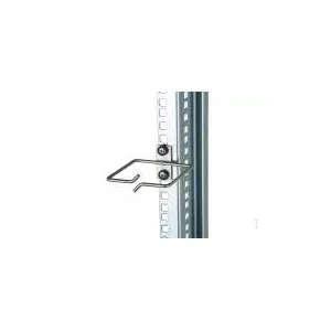 Kabeļu pārvaldības gredzens Triton D3, 40×40 mm, sudraba