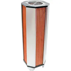 Radiator Aqua-Computer airplex GIGANT 3360 — aluminium and copper, 310×310×960 mm