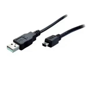 USB Cable ShiverPeaks BS77161 1m USB A Mini-USB B Black