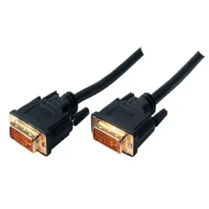 DVI cable ShiverPeaks BS77447 7.5 m DVI-D Black
