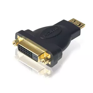 PureLink PureInstall PI015 HDMI Type A Male DVI-D Female Melns