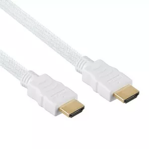 Ligawo 2m 2xHDMI HDMI кабель HDMI Тип A (Стандарт) Белый