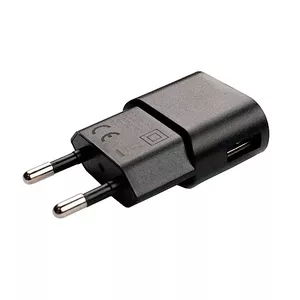 Зарядное устройство для мобильных устройств Emporia RL-MU-GNG-1.0B — универсальное настенное сетевое 100–240 В, выход USB 1 А, чёрное